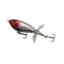 QQNAL 80mm 16g Fishing Lure Floating Double Propeller Soft Spinning Tail Hard Ba - £40.48 GBP
