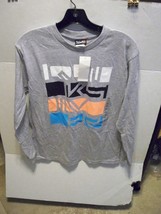 BOYS YOUTH KIDS QUIKSILVER GRAPHIC LONG SLEEVE TEE T SHIRT GRAY NEW $25  - $16.99