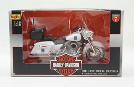 VINTAGE 2000 Maisto Harley Davidson Alabama State Trooper 1:18 Motorcycle - £23.45 GBP