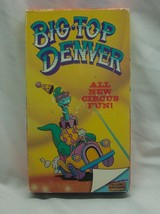Vintage 1988 Denver The Last Dinosaur BIG TOP DENVER Cartoon VHS VIDEO - £13.06 GBP