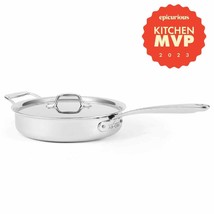 All-Clad G5™ Graphite Core Stainless-Steel Saute Pan, 3-Qt. (Brushed Ext... - $215.04