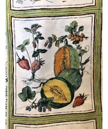 Vintage Cyrus Clark Fabric Quilt Panels “Harvest” New Old Stock Polished... - $15.00