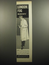 1957 London Fog Maincoats Advertisement - London - £14.52 GBP