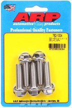 M10 x 1.5 x 35 mm UHL 6-Point Head (Course Thread) SS Stainless Bolts 5 Pack ARP - £27.49 GBP