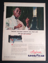 Goodyear Tire &amp; Rubber Airfoam Buy War Bonds Four Roses Magazine Print A... - £7.98 GBP