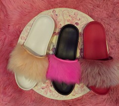 New Ugg Royale Slip On Sandal Slides Real Lamb Sheepskin Fur Summer Toscana Shoe - £56.08 GBP