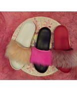 New Ugg Royale Slip On Sandal Slides Real Lamb Sheepskin Fur Summer Tosc... - £54.10 GBP