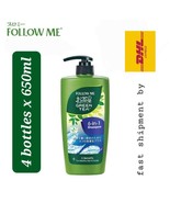 Follow Me Green Tea Shampoo 4 bottles x 650ML-6In1 fast shipment by DHL ... - $148.80 CAD