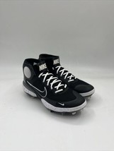 Nike Alpha Huarache Elite 3 Mid Oreo Baseball Cleats CZ6542-010 Men&#39;s Size 11 - £108.76 GBP