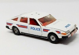 CORGI ROVER 35000 Police Car 1970s Made in UK Red Stripes VTG 5&quot; Diecast - £2.92 GBP
