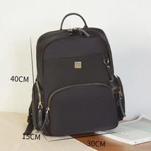 New Female Backpack Casual Classical Women Bagpack Fashion Women Bag Solid Color - £73.67 GBP