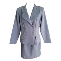 NWOT 2pc Lavender Purple Double Breasted blazer and Skirt Suit Size 7/8 ... - £22.41 GBP