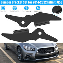 2X Bumper Bracket Set For 2014-2022 Infiniti Q50 Front Driver and Passenger Side - £21.38 GBP