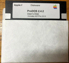 ProDOS 8 2.4.2 / Works on all 64K Apple II, IIe, IIc, IIgs Computers - A... - £9.55 GBP