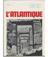 1972 The French Line L&#39;Antlantique Magazine SS France De Grasse Parfums - £21.79 GBP