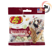 3x Bags | Jelly Belly Beans Cold Stone Creamery Ice Cream Parlor Candy | 3.1oz | - £12.96 GBP
