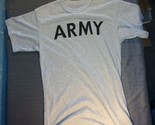 ARMY HOT WEATHER GRAY LIGHT FIGHTER HOT WEATHER SHIRT MEDIUM - $13.76