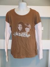 Disney High School Musical Brown Shirt Size Medium Girl's - $10.80