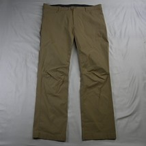 Eddie Bauer 40 x 32 Khaki Tech Outseam Zip Pocket Mens Outdoor Pants - £19.51 GBP
