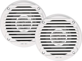 Jensen MS5006WR Pair of 2x MS5006W 5.25&quot; Dual Cone Waterproof RV Marine Speakers - £23.97 GBP