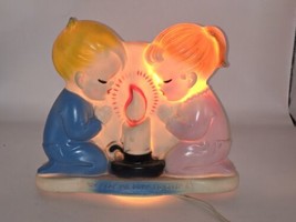 Alan Jay Rubber Night Light Now I Lay Me Down To Sleep Vintage 1960 - $23.93