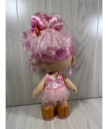 Kindi Kids Fun Time Friends Pirouetta 10&quot; bobblehead doll pink hair dres... - £11.76 GBP