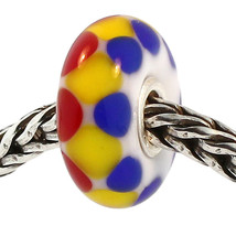 Authentic Trollbeads Glass 61337 Circus RETIRED - £11.89 GBP