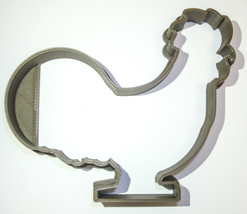6x Rooster Chicken Fondant Cutter Cupcake Topper 1.75 IN USA FD562 - £5.52 GBP