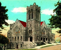 First Methodist Episcopal Church Altoona Pennsylvania PA 1920s WB Postcard  - £3.93 GBP