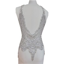 Handmade 16 Colour Rhinestones Lace Bodice Applique Sew On Beads Sequins Trimmin - £86.98 GBP