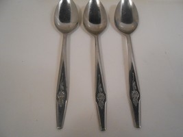 Nasco Stainless Korea - TEMPTATION - SET OF 3 TEASPOONS - $11.30