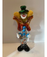 Murano Art Glass Hand Blown Clown  15 1/2&quot; Tall, 6 1/4&quot; Wide 6lb 1.6oz. - $54.88 CAD