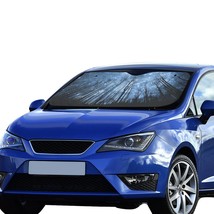 Starry Night Stars Forest Car Auto Sun Shade Windshield 55&quot; x 29.53&quot; - $27.00