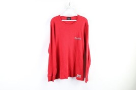 Vtg 90s Ralph Lauren Mens L Spell Out Thermal Waffle Knit Long Sleeve T-Shirt US - £43.32 GBP
