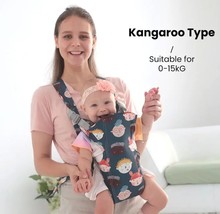 Infant Carrier Sling 4-in-1  to 30 lbs Baby Breathable Adjustable Backpa... - $19.39