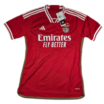 Adidas Benfica FC 23/24 Home Jersey Men&#39;s Medium Red SLB IA7141 New - $68.54