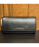 Michael Kors Jet Set Large Faux Leather Wallet - Black - €76,10 EUR