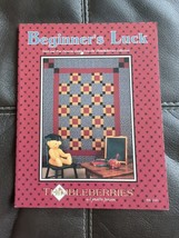 Thimbleberries" Beginner's Luck" Quilt Patterns Lynette Jensen Pieced 20 Designs - $12.34