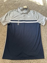 Nike Men’s Dri-FIT Tour Colorblock Short Sleeve Polo Size Small Casual Active - $26.17