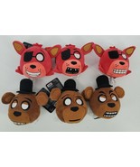 Mymoji Plush Head Five Nights at Freddy&#39;s Funko NWT 2 Characters Set of ... - $5.94