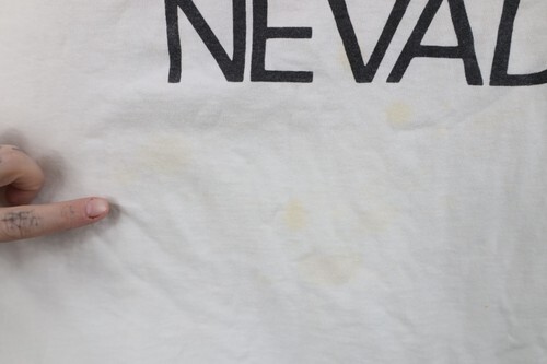 Vintage 90s Streetwear Mens XL Distressed Las Vegas Nevada T-Shirt White USA Item image 5