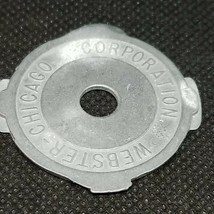 Vintage Webster Chicago Corporation 45 RPM Record Adapter - £3.13 GBP