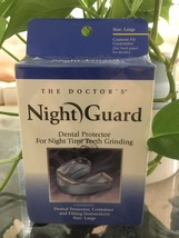 The Doctor&#39;s Night Guard Dental Protector for Night Time Teeth Grinding LARGE - £27.97 GBP