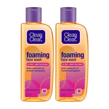 Clean &amp; Clear Foaming Facewash for Oily Skin, 150ml, 2 Pack - £13.87 GBP