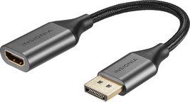 Insignia- DisplayPort to HDMI Adapter - Black - £33.02 GBP