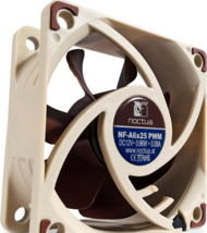 Noctua NF-A6x25 PWM Premium Quiet Fan 4-Pin (60mm Brown) - £14.38 GBP