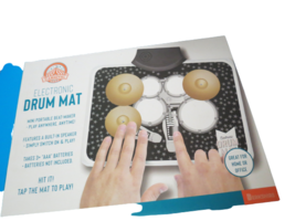 Berkshire Mini Electric Drum Mat Mini Portable Beat Maker New In Box - £10.89 GBP
