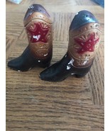 Antique Cowboy Boots Salt And Pepper Shakers-VERY RARE VINTAGE-SHIP N 24... - €137,81 EUR