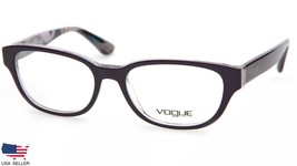 Vogue Vo 2747 2002 Violet On Transparent Eyeglasses 52-17-140mm (Display Model) - £36.63 GBP