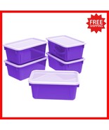 Versatile Purple Plastic Cubby Bins - Organize Crafts, Toys, and Books -... - $1,093.33 MXN